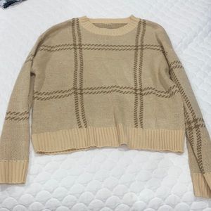 Shein cream sweater